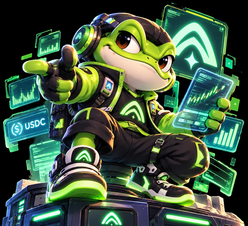 THE TRADER — ARC TOONS character